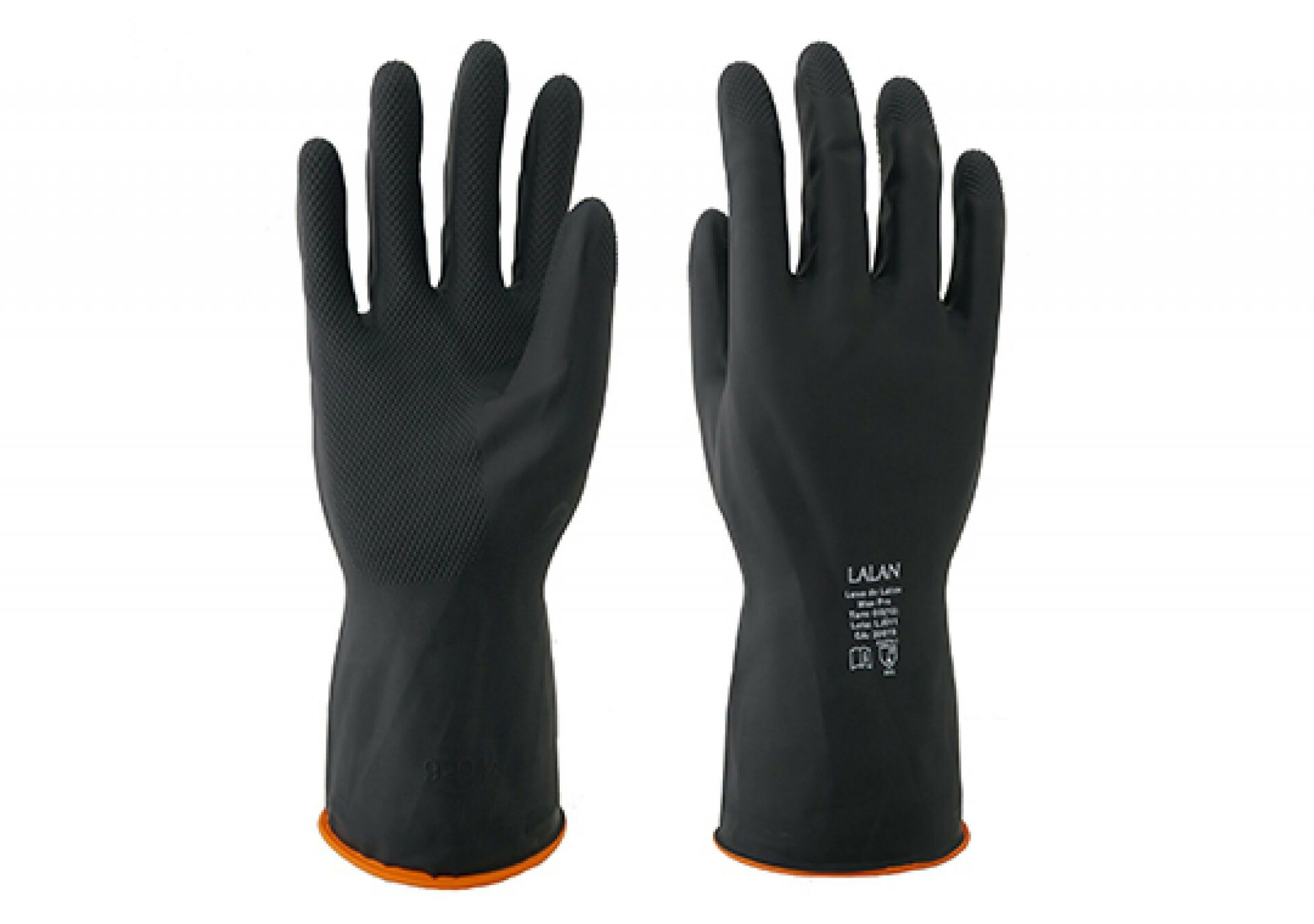 LUVA LATEX PRETA MAX PRO CA 39619 - LALAN