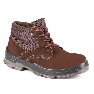 BOTINA MARROM NOBUCK C/BP DUBAI BAE NR10 CA 48383 - BRACOL