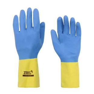 Luva Latex Neoprene Bicolor Slim Ca 37900-Volk